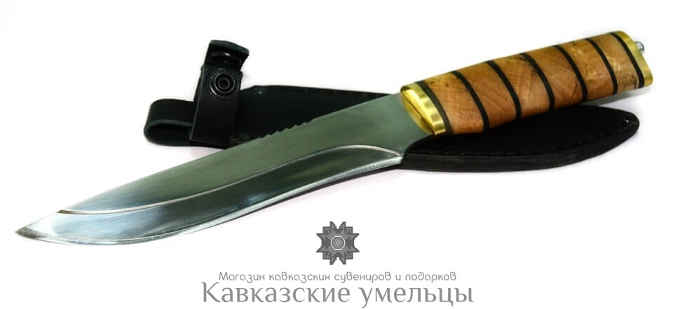 картинка Кизлярский нож Охотник туристический от магазина Кавказские умельцы