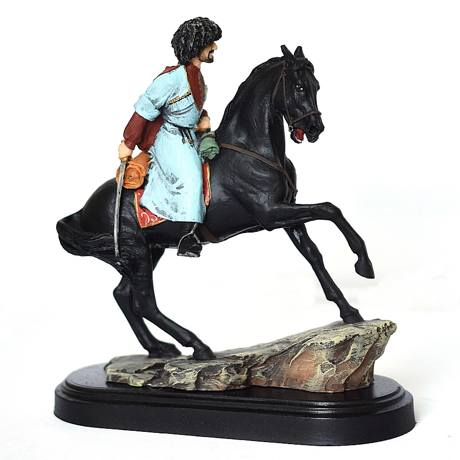 картинка Статуэтка "Горец на коне" (20см) от магазина Кавказские умельцы