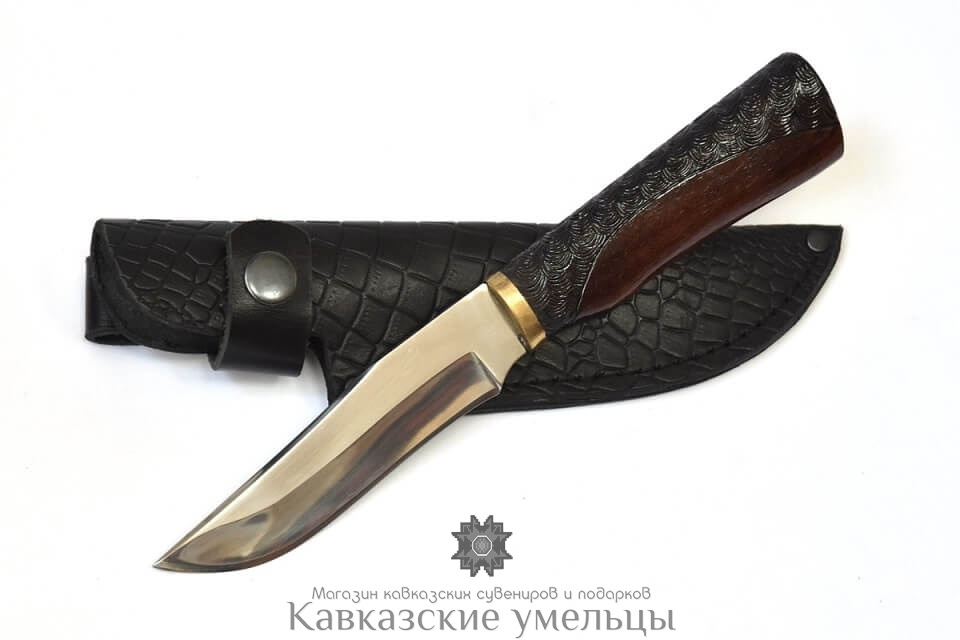картинка Кизлярский нож Пиранья из каленой стали от магазина Кавказские умельцы