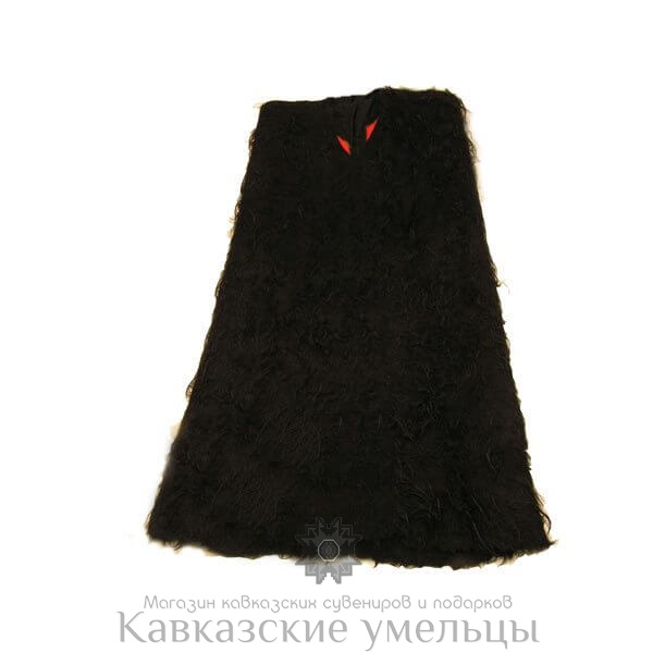 картинка Детская кавказская бурка черная из натурального овечьего ворсистого войлока от магазина Кавказские умельцы