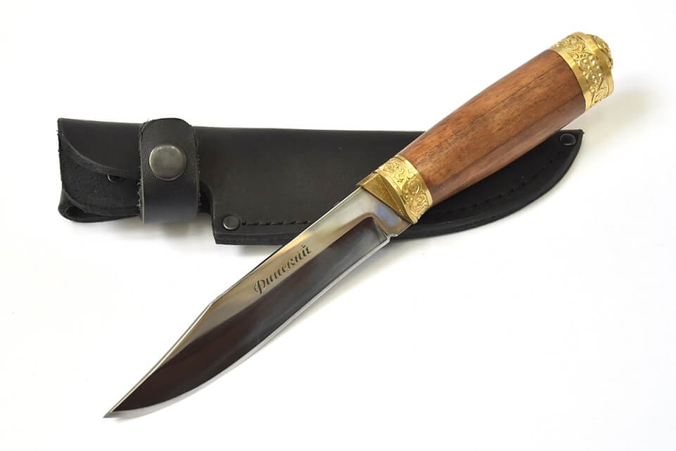 Кизлярский нож Финский из каленой стали с гардами