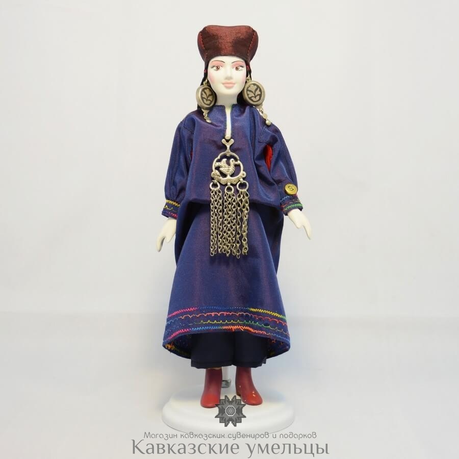 картинка Коллекционная кукла в аварском (ботлихском) национальном костюме от магазина Кавказские умельцы