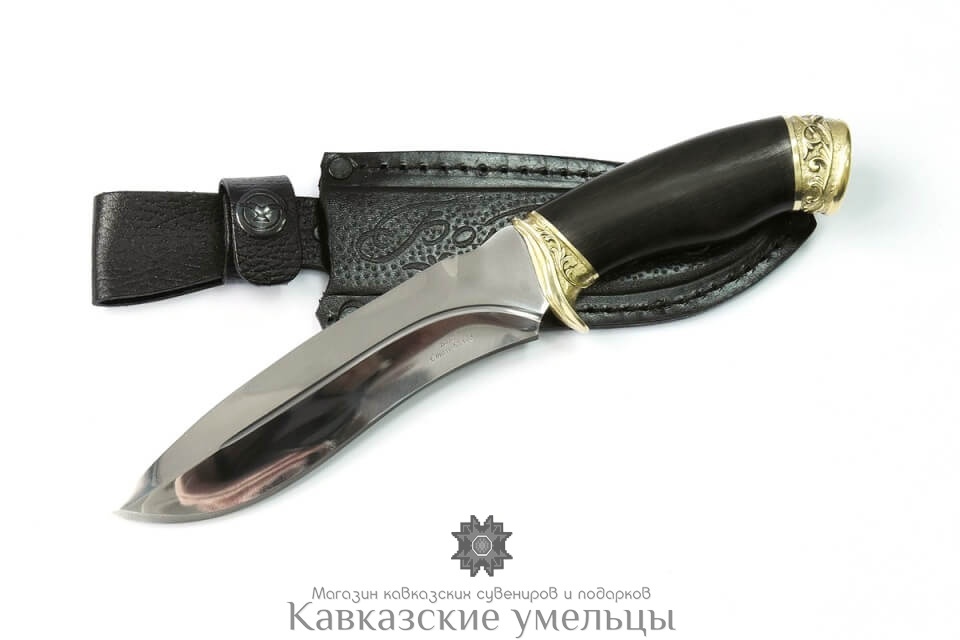 картинка Кизлярский нож Борз из каленой стали с гардами ручной работы. от магазина Кавказские умельцы
