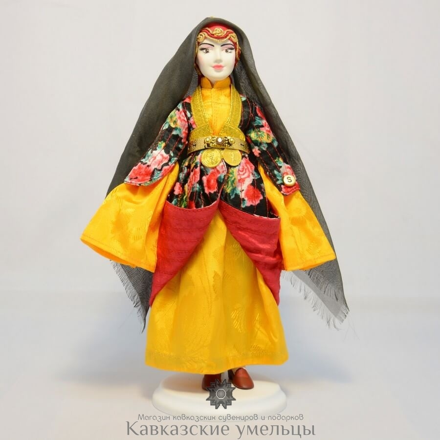 картинка Коллекционная кукла в табасаранском национальном костюме от магазина Кавказские умельцы