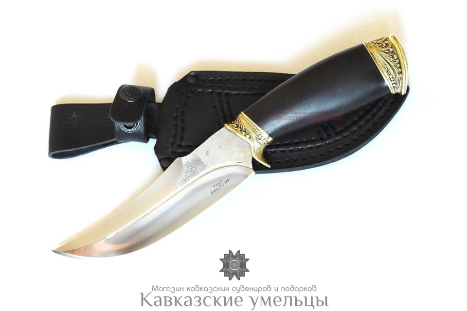 картинка Кизлярский нож Секач из кованой стали с гардами ручной работы. от магазина Кавказские умельцы