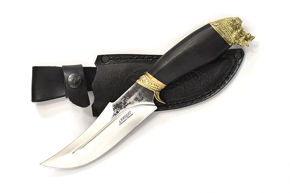 картинка Кизлярский нож Секач 2 с гардами (Сталь Х12МФ) от магазина Кавказские умельцы