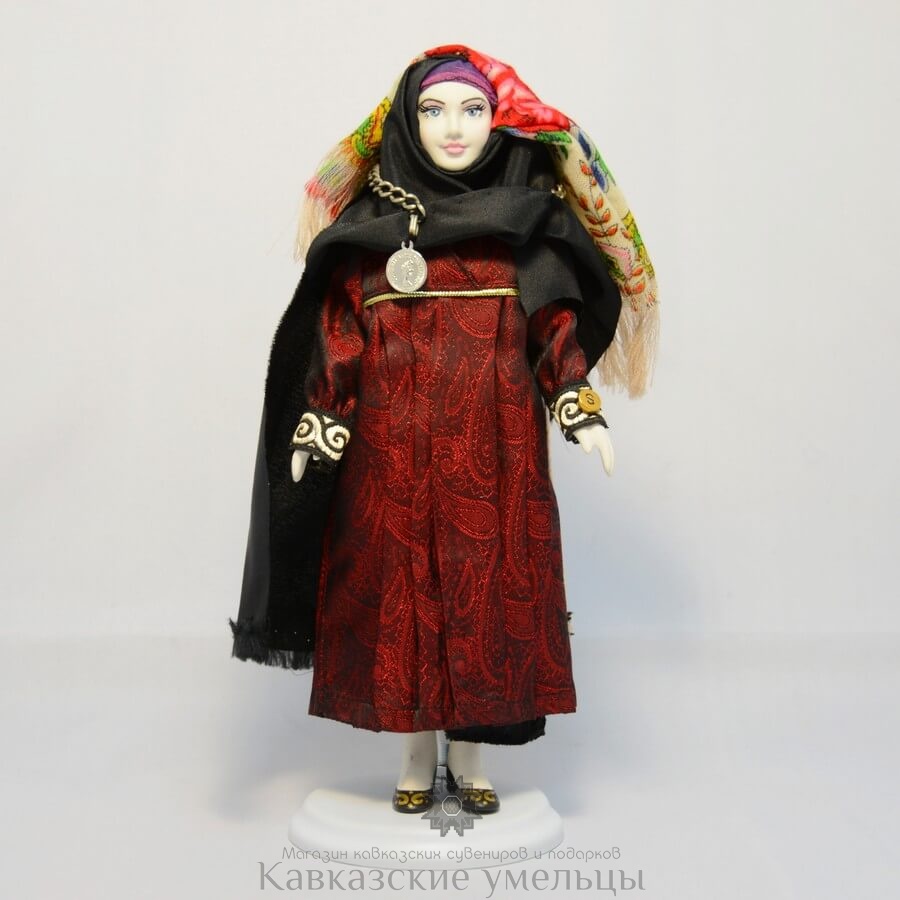картинка Коллекционная кукла в даргинском (гебинском) национальном костюме от магазина Кавказские умельцы