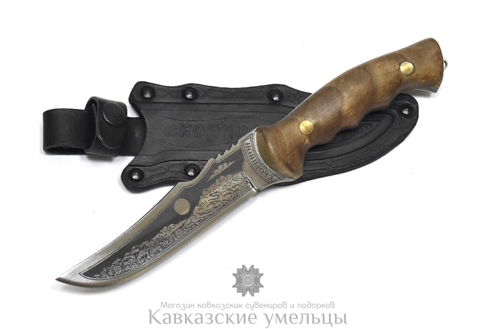 картинка Кизлярский нож Скорпион туристический от магазина Кавказские умельцы